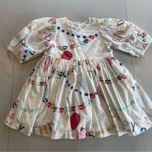 Pink chicken birthday dress